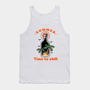 Summer! Time To Chill Tank Top